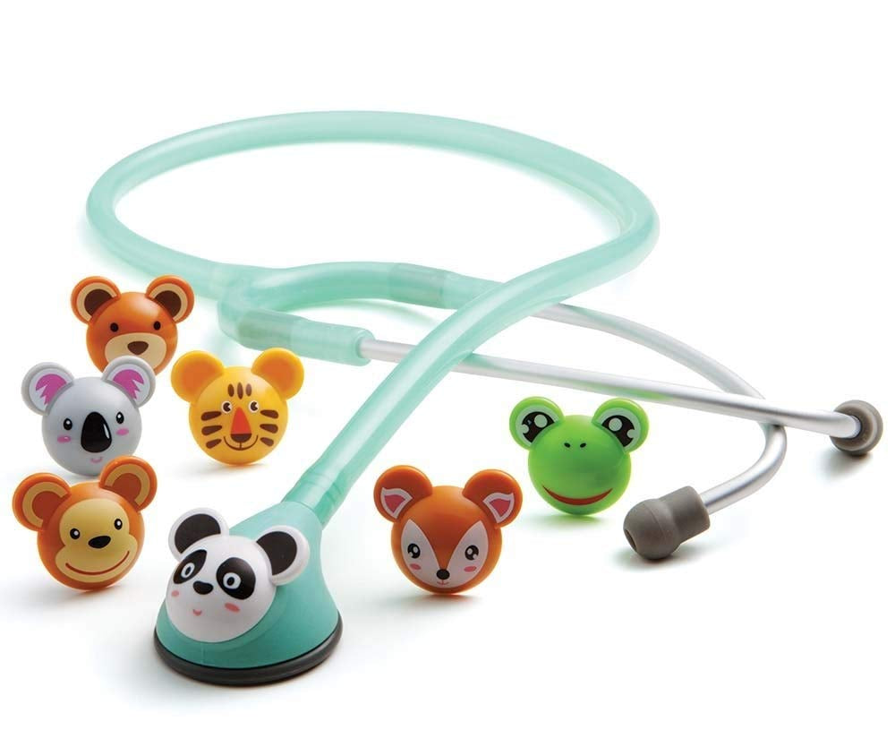 618SF Adscope Adimals Model 618 Pediatric Clinician Stethoscope with Tunable AFD Technology, Seafoam
